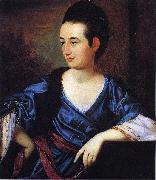 Henry Benbridge Portrait of Mrs William Alson Jr oil painting on canvas